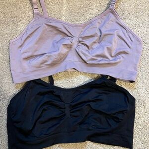2 Nursing Bras -3XL